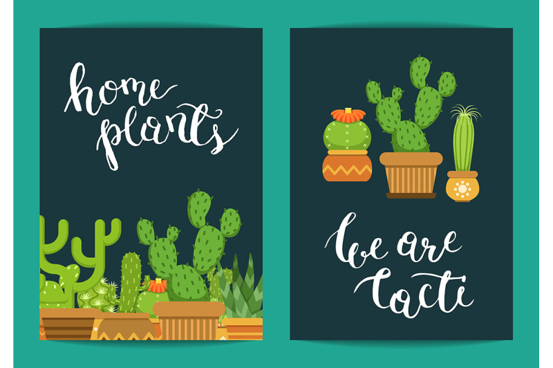 vector-cacti-in-plant-pots-illustration-with-lettering