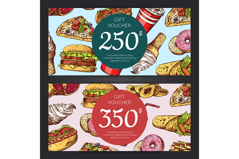 vector-discount-or-gift-voucher-with-fast-food