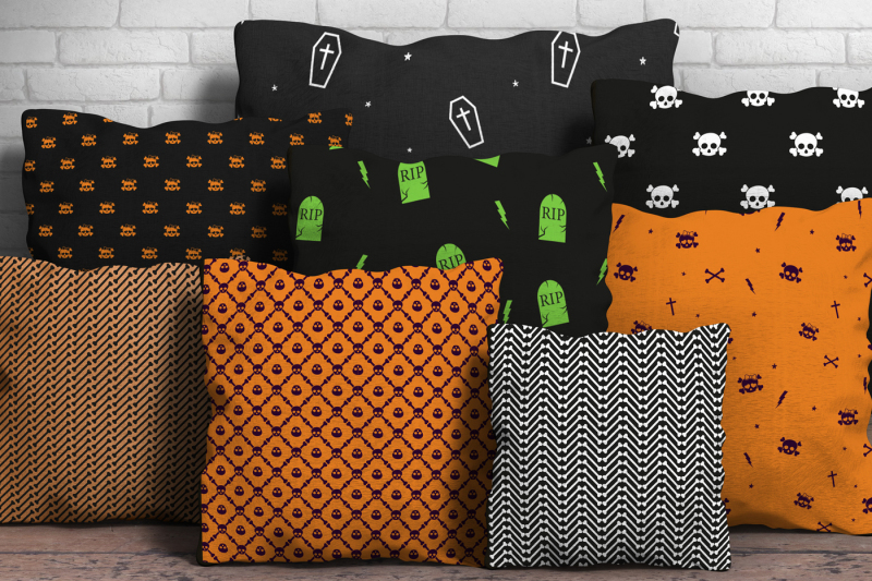 80-halloween-seamless-vector-pattern