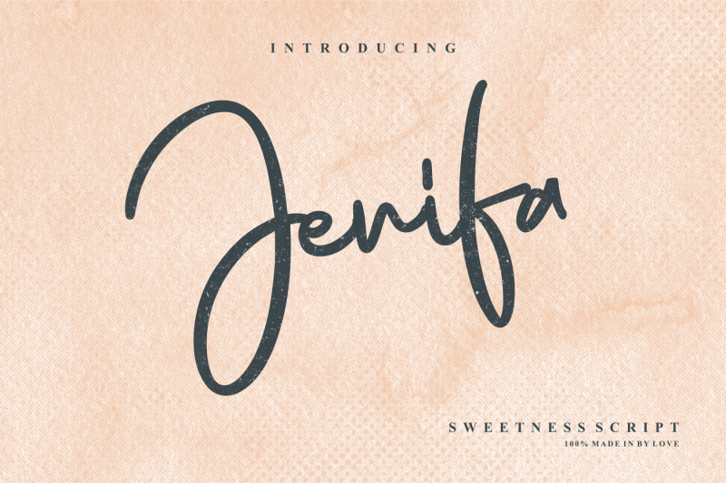 jenifa-script-font