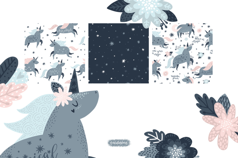 unicorns-illustrations-and-patterns