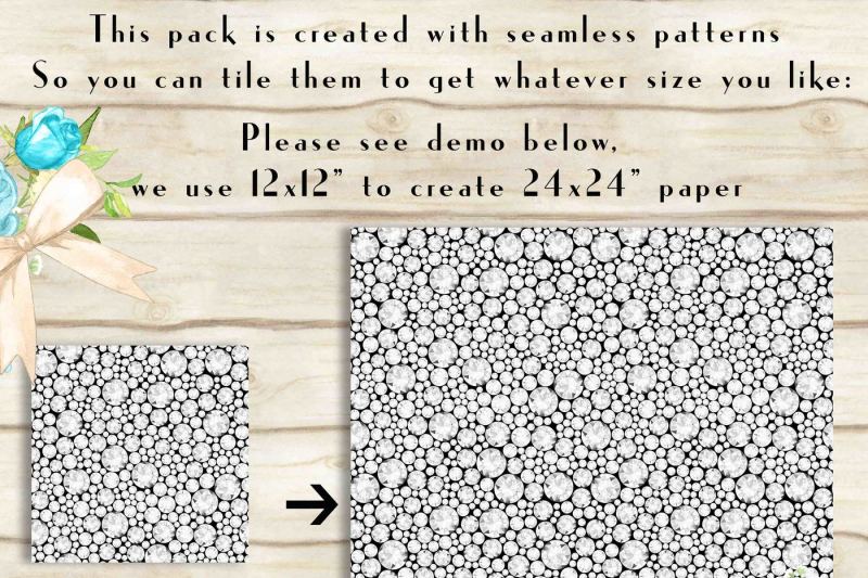 100-seamless-diamond-pattern-digital-papers-12-x-12-inch