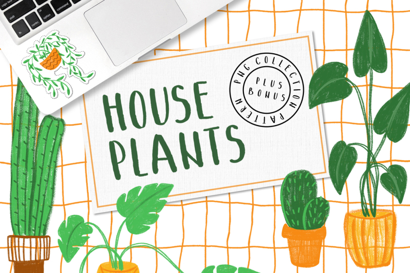 houseplants-ndash-colored-pencils-png-pack