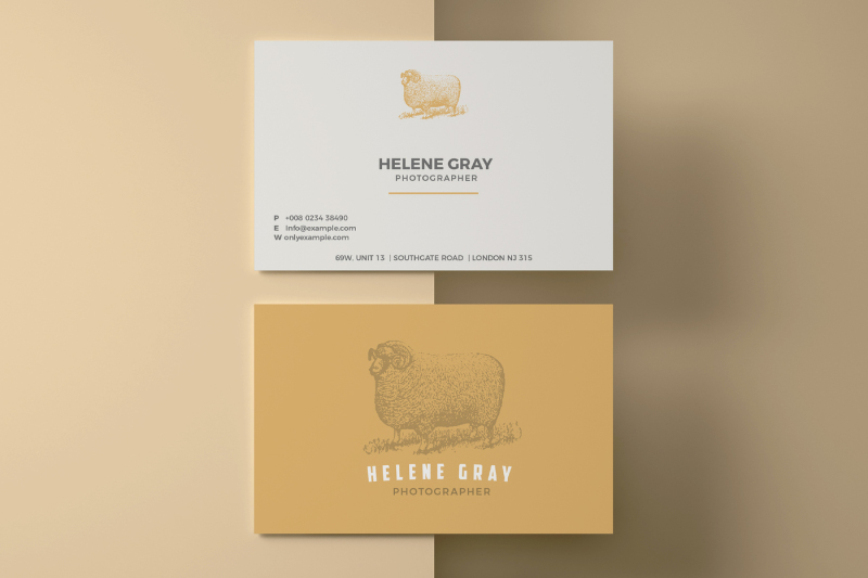 sheep-vintage-logo-business-card