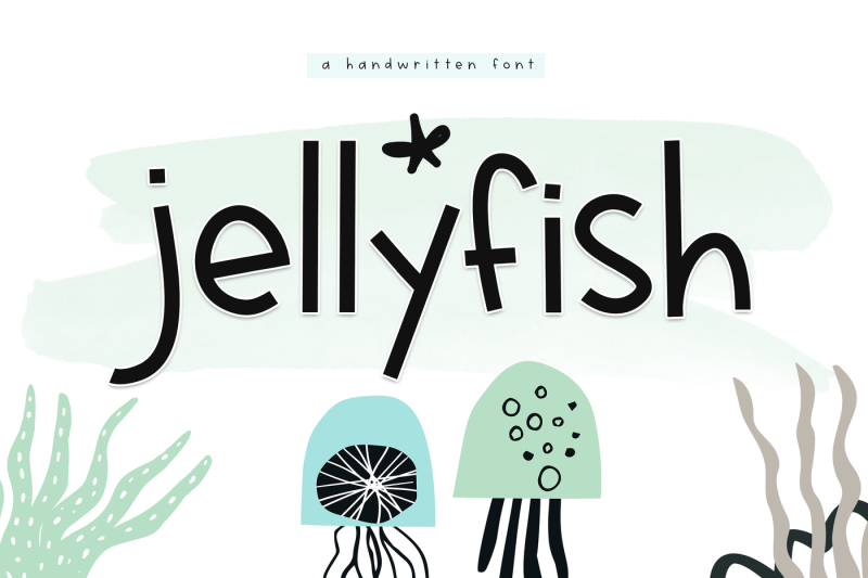 jellyfish-a-fun-handwritten-font