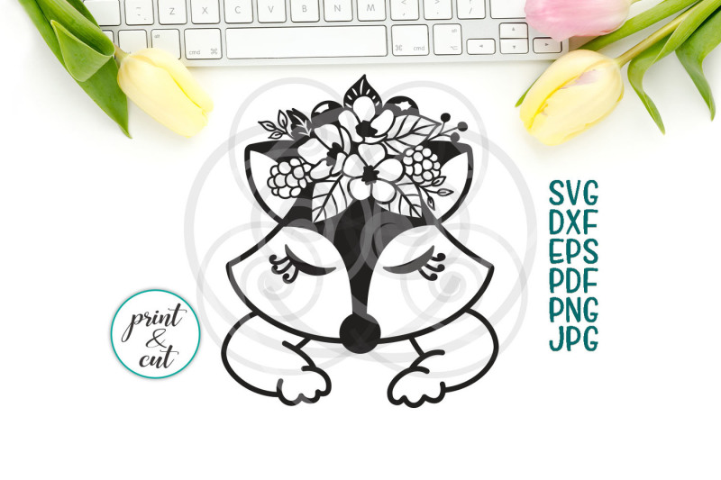 floral-fox-cutting-printable-digital-file-svg-dxf-png-pdf