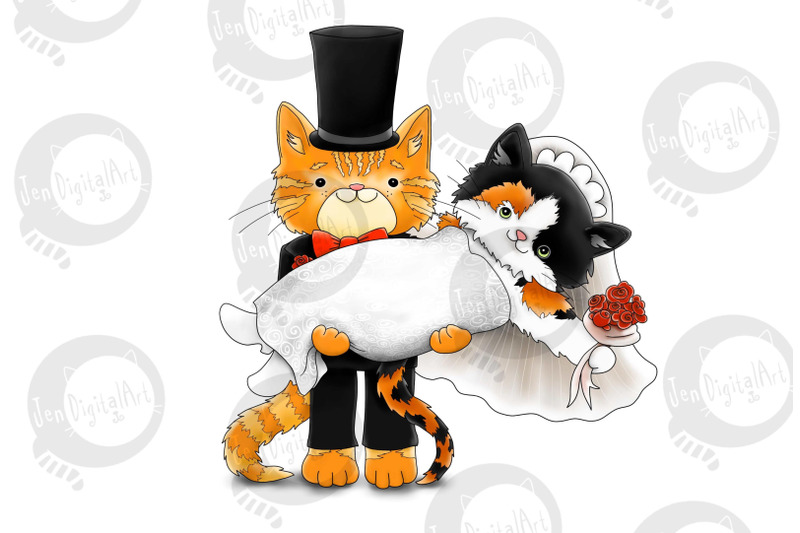 smitten-kittens-clip-art-cat-illustrations-png-jpeg