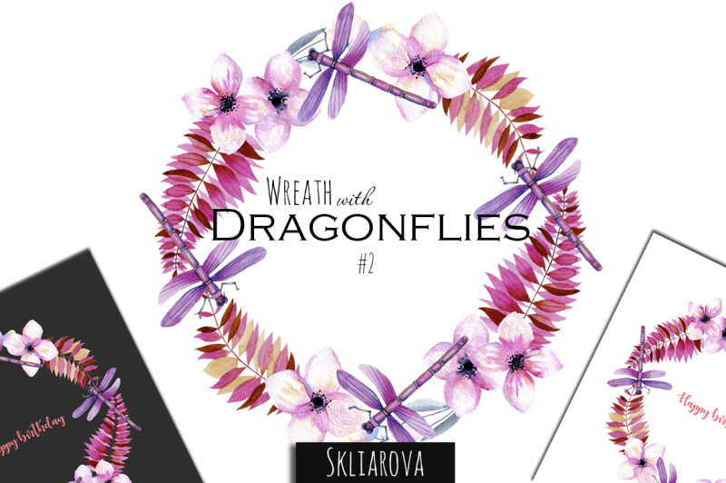 wreath-with-dragonflies-2