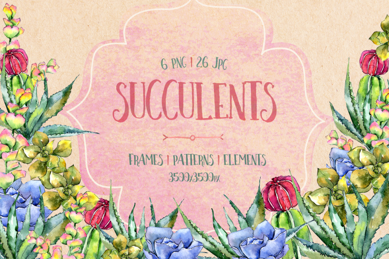 succulents-png-watercolor-set-nbsp