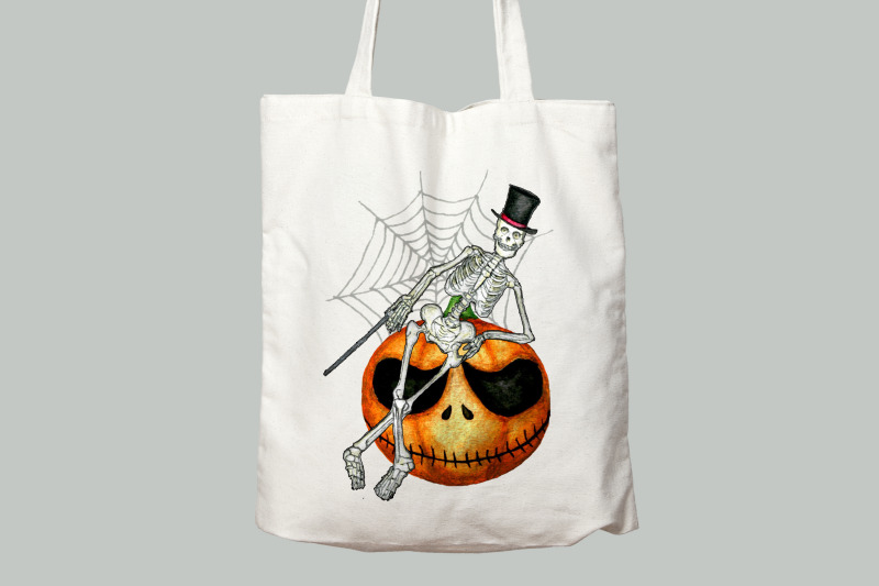 watercolor-halloween-clipart-pumpkin-clipart