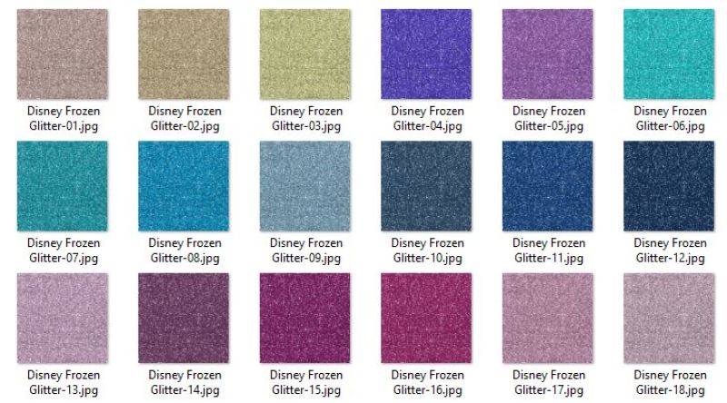 36-glitter-and-solid-color-princess-winter-theme-color