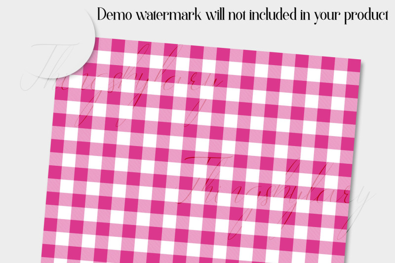 24-pink-and-blue-plaid-digital-papers-tartan-gingham