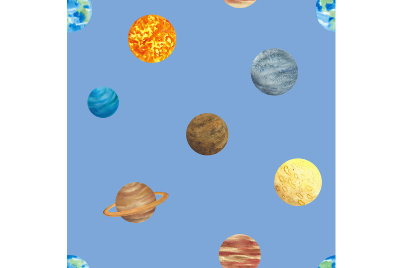 watercolour-planets-and-galaxy-backgrounds-hand-painted