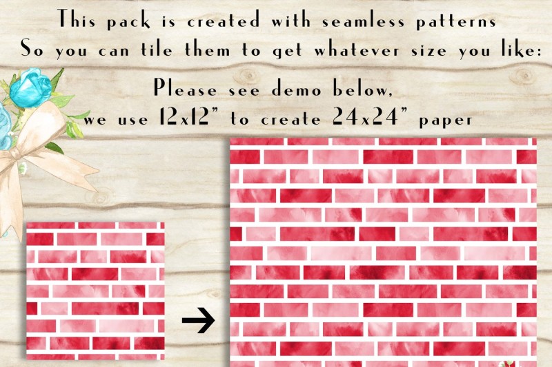 100-seamless-watercolor-brick-pattern-digital-papers