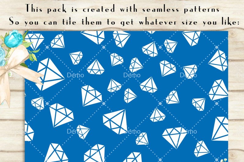 100-seamless-white-diamond-pattern-digital-papers