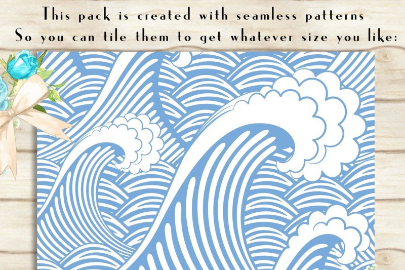 100-seamless-wave-pattern-digital-papers-sea-ocean-nautica