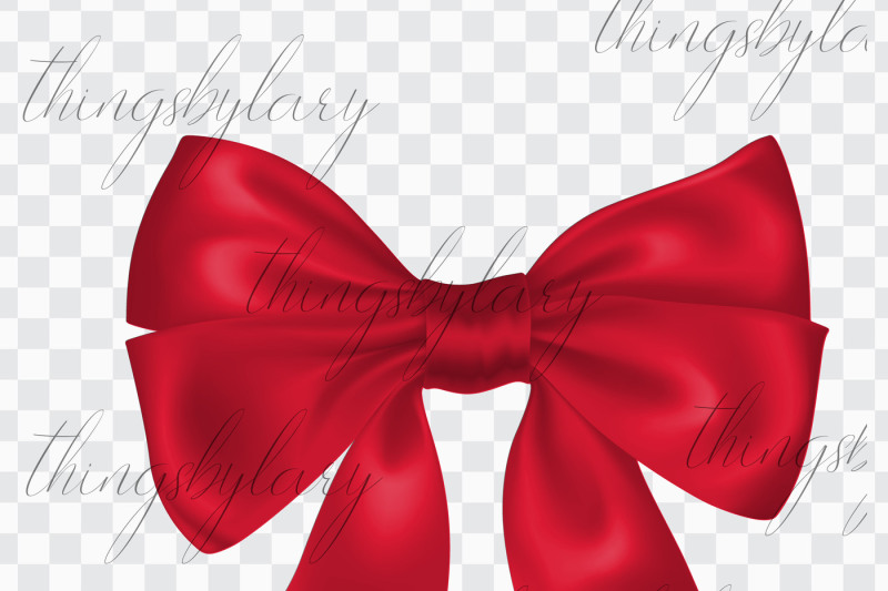 56-red-bows-and-ribbons-clip-arts-png-transparent