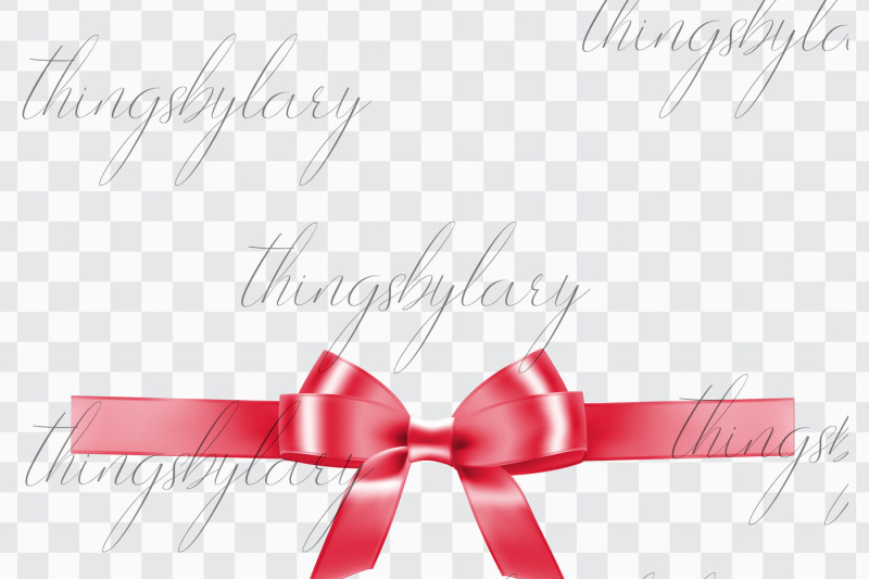 56-red-bows-and-ribbons-clip-arts-png-transparent