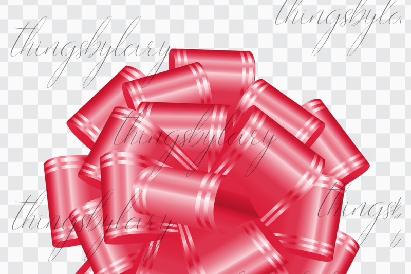 56-red-bows-and-ribbons-clip-arts-png-transparent