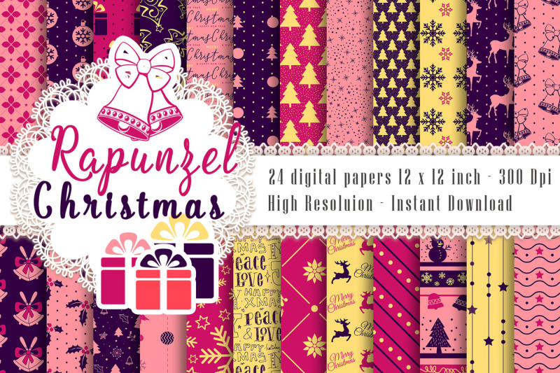 24-pink-and-purple-holiday-christmas-digital-papers
