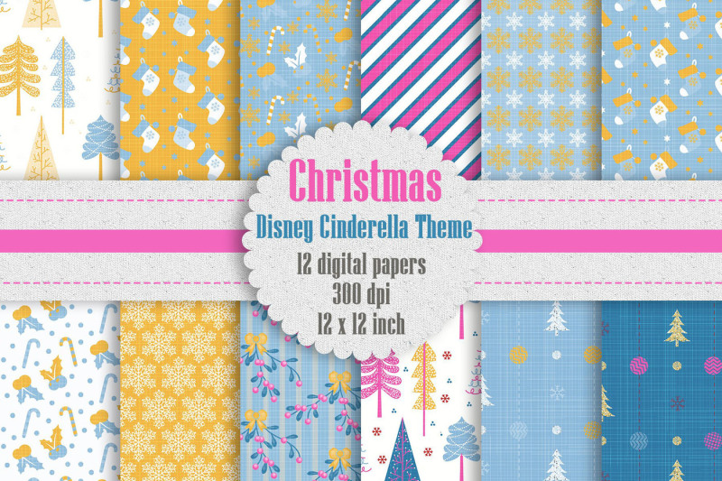 12-christmas-digital-papers-in-pink-blue-and-yellow-color