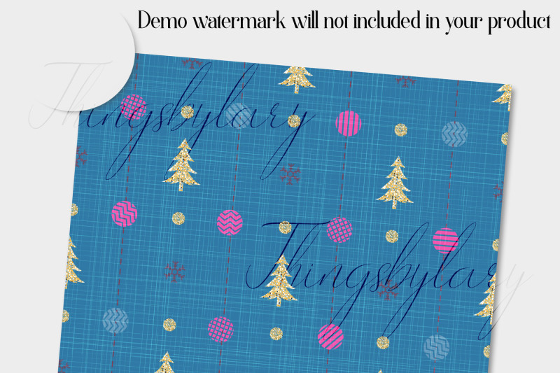 12-christmas-digital-papers-in-pink-blue-and-yellow-color