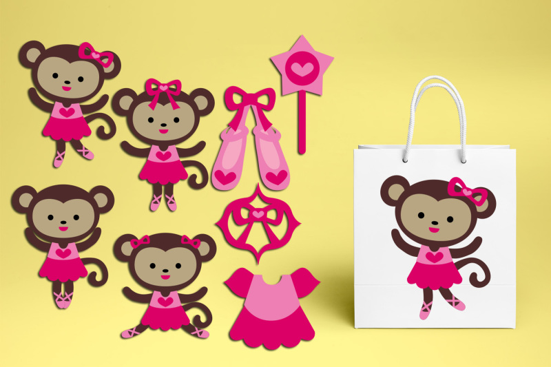 cute-monkey-ballerina-clipart-pink-ballet-graphics