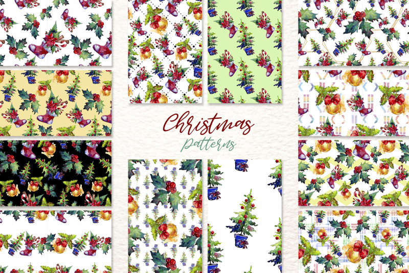 christmas-collection-png-watercolor-set