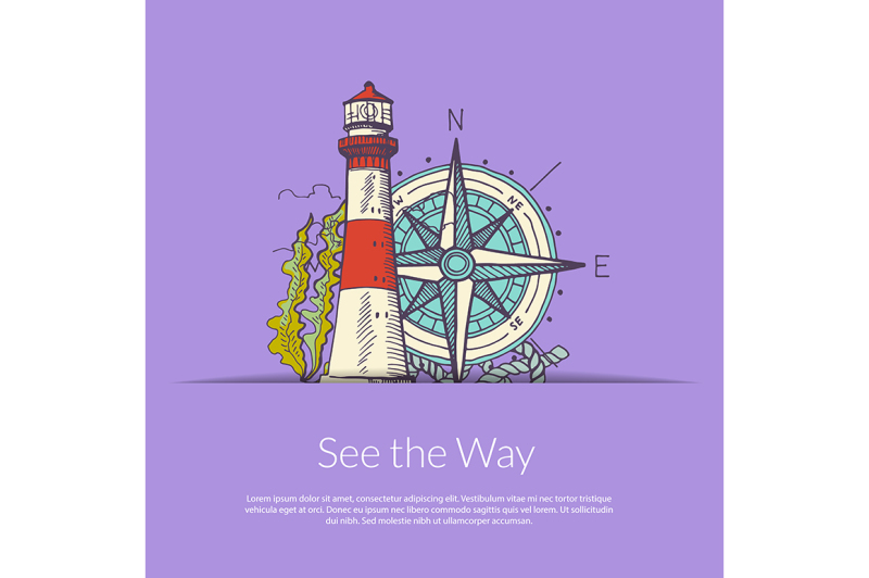 sea-navigation-lighthouse-and-wind-rose