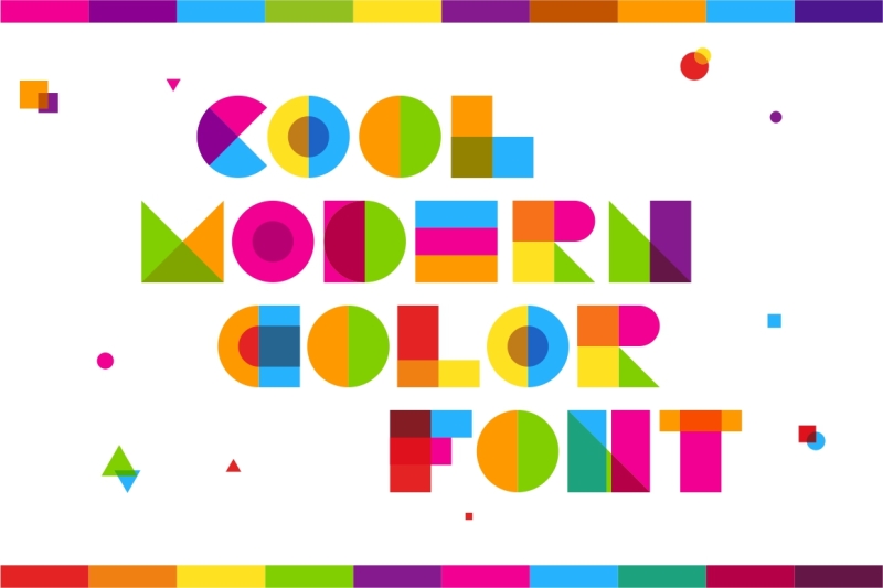 garis-lengkung-color-font
