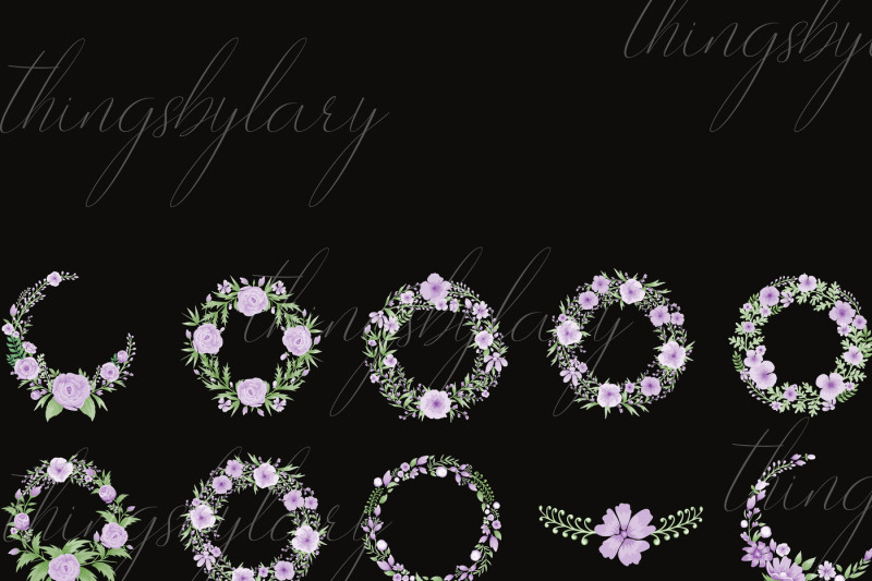 10-lilac-flowers-flower-frame-flower-wreath-flower-laurel
