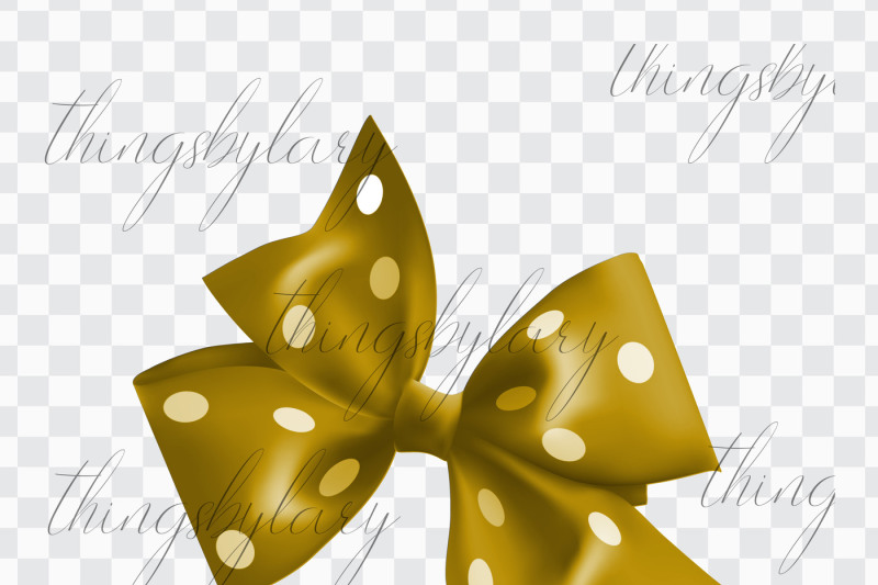 56-luxury-gold-bows-and-ribbons-clip-arts-png-transparent