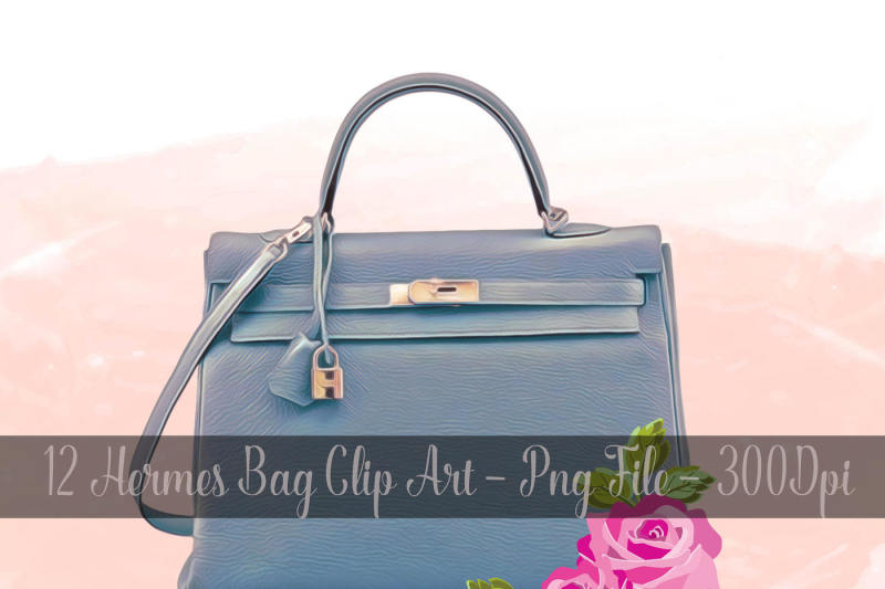 12-painted-luxury-bags-clip-arts-fashion-and-roses-clip-art