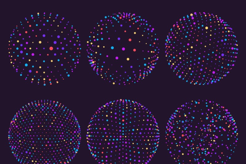 science-atom-spheres-dots-orbs-or-particles-orbit-geometry-3d-grid-s