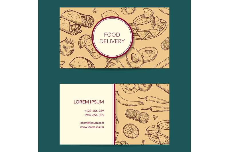 vector-business-card-template-for-restaurant-shop-or-cafe