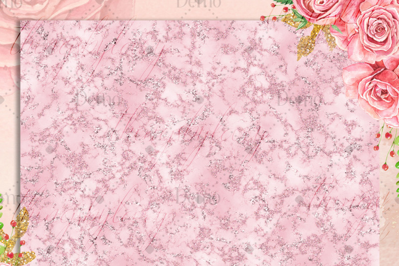 16-bubblegum-blush-pink-glitter-marble-texture-digital-paper