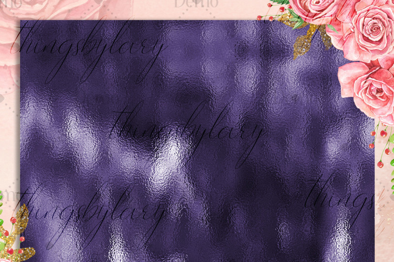 42-ultra-violet-metallic-foil-texture-digital-papers