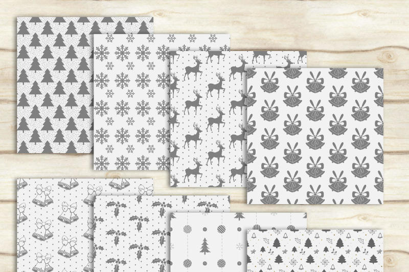 24-luxury-white-and-gray-holiday-christmas-digital-papers