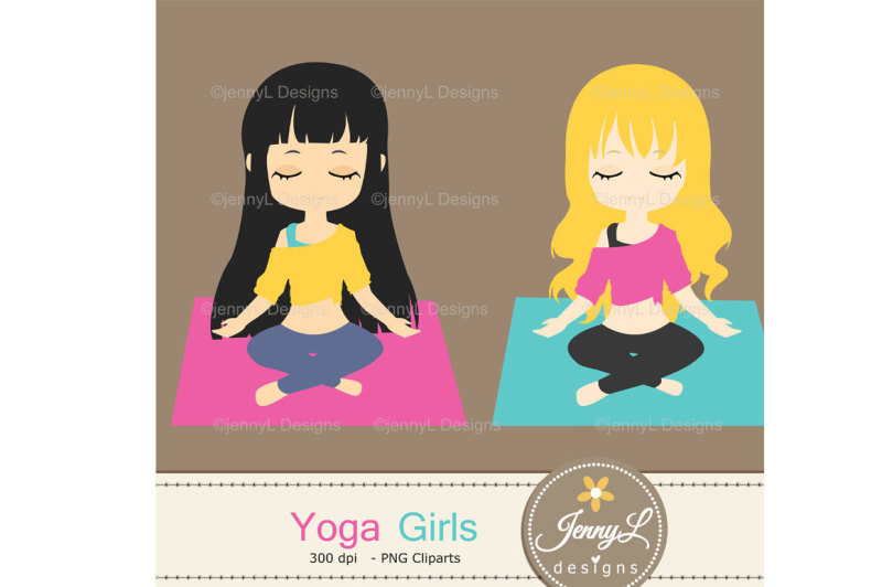 yoga-girls-clipart