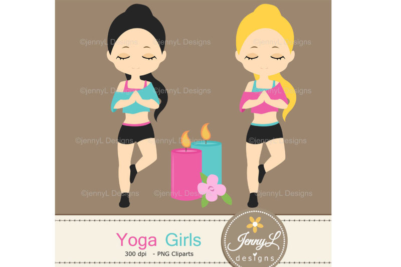 yoga-girls-clipart