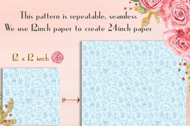 100-seamless-ocean-pattern-digital-papers-baby-shower-paper