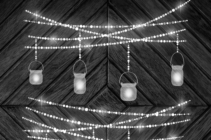 hanging-lights-with-mason-jars