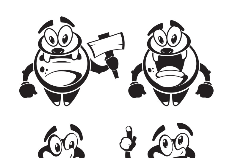 funny-cute-little-black-quirky-monster-vector-character