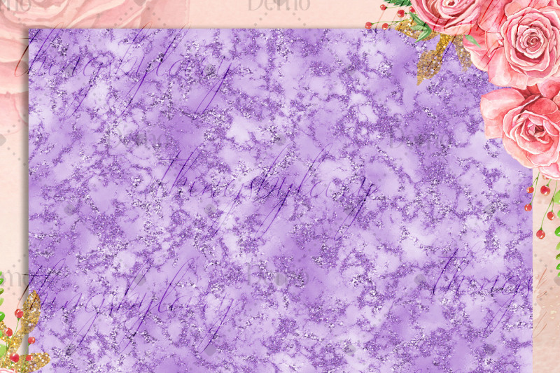 16-lavender-glitter-marble-texture-digital-papers
