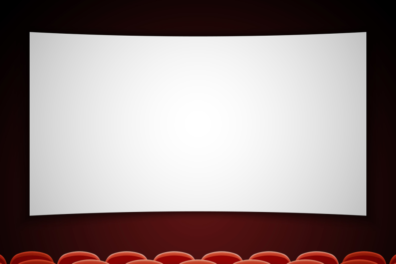 cinema-movie-hall-with-white-blank-screen-vector-illustration