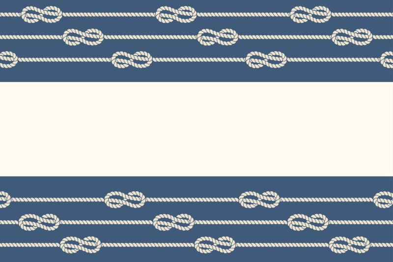 marine-ropes-and-knots-borders-frame