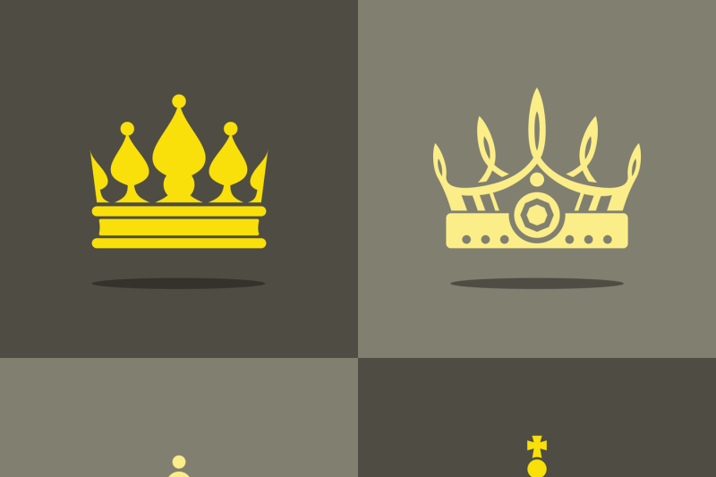 yellow-crown-icons-with-shadow