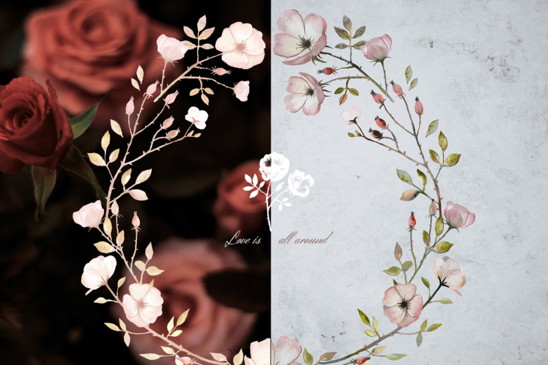 autumn-roses-watercolor-set