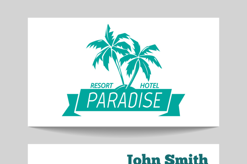 tropical-hotel-business-card-template