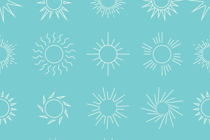 suns-in-the-sky-seamless-pattern